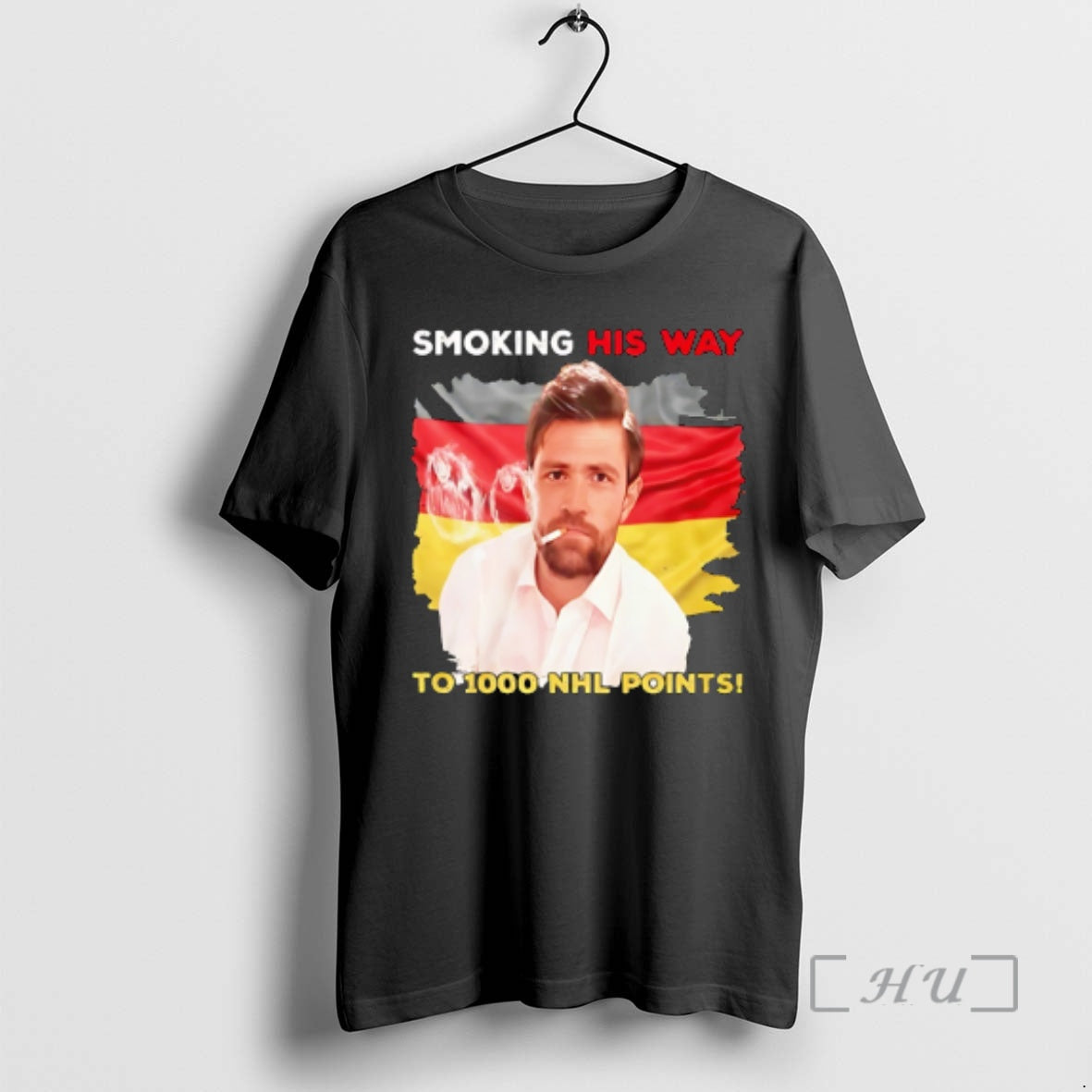 New Leon Draisaitl Smocking His Way To 1000 Points T-Shirts, Hoodie, Sweatshirt | PureTeeCo.com
