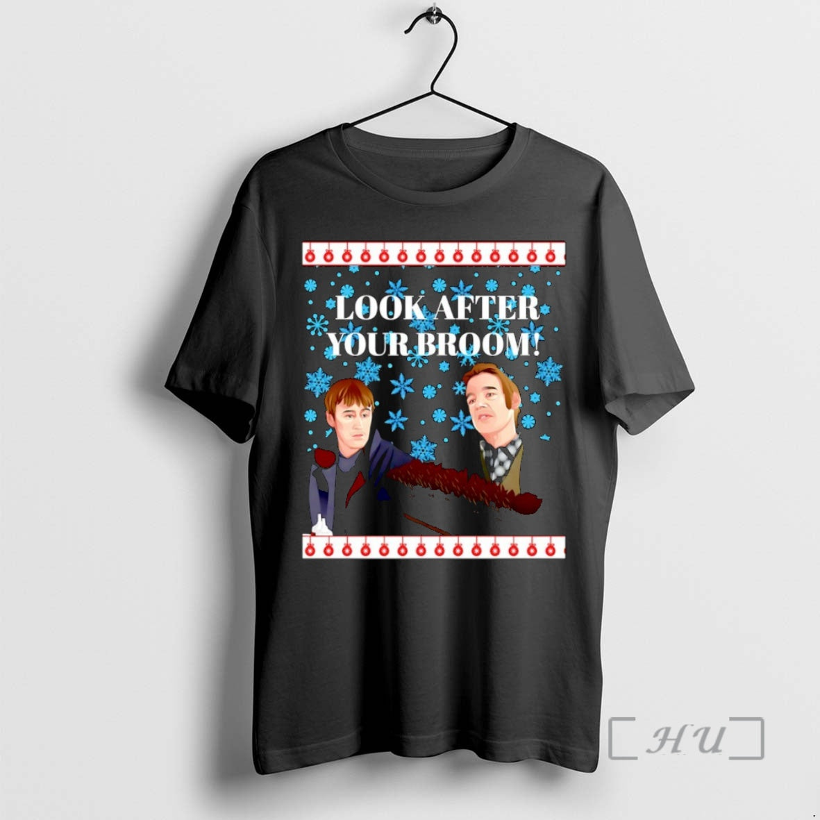 New Look After Your Broom Ugly Christmas T-Shirts, Hoodie, Sweatshirt | PureTeeCo.com