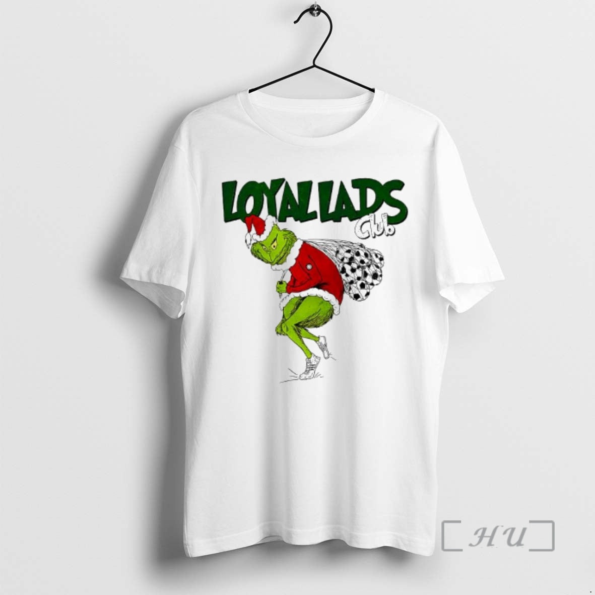 New Loyal Lads Club Grinch Carrying Soccer Balls T-Shirts, Hoodie, Sweatshirt | PureTeeCo.com