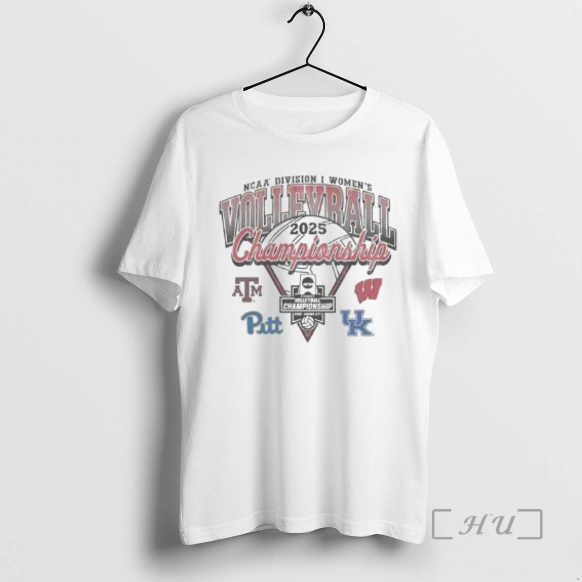 New Ncaa Division I Womens Volleyball 2025 Championship Final Four Circle White Premium T Shirts Hoodie, Sweatshirt