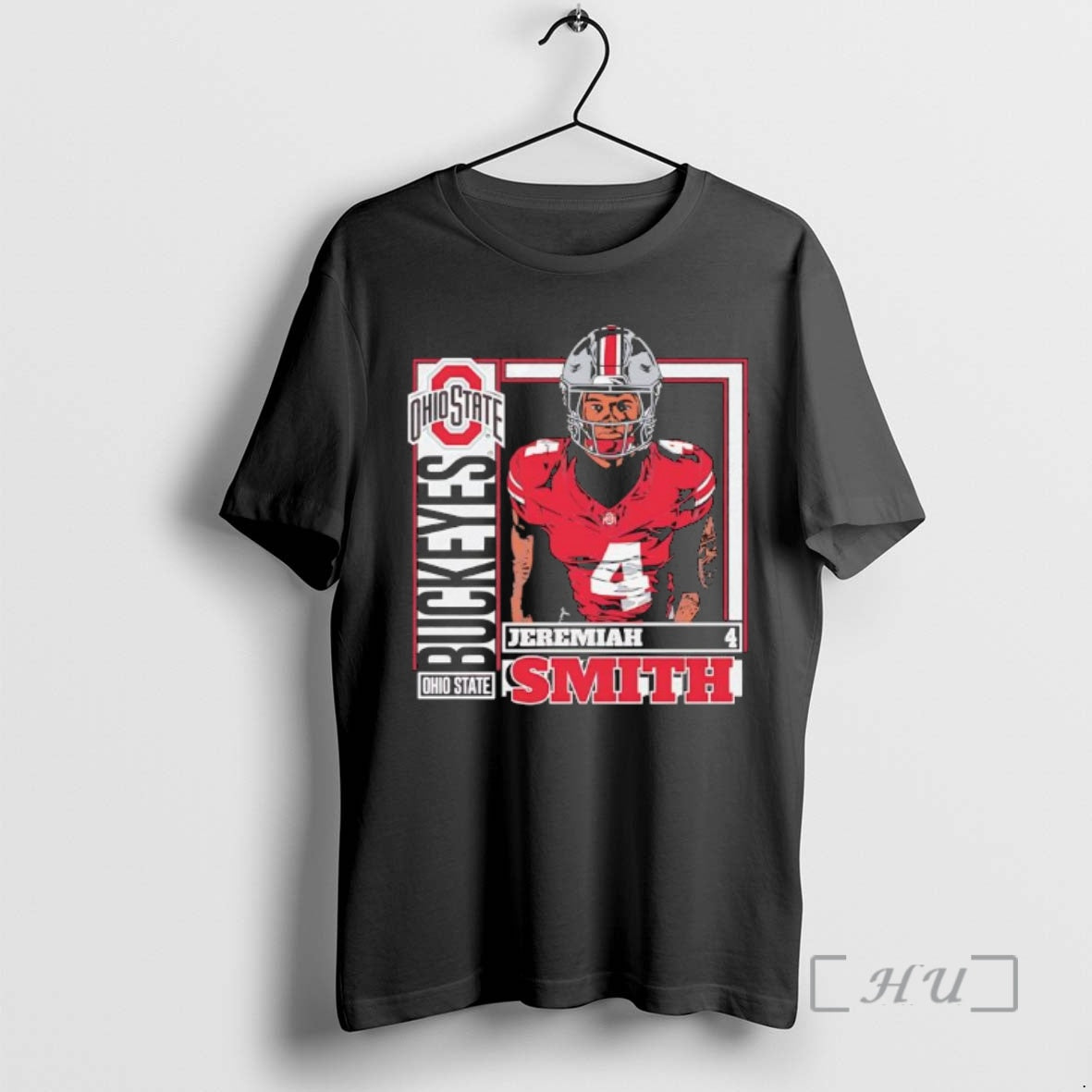 New Ohio State Buckeys Football Retro 4 Jeremiah Smith T-Shirts, Hoodie, Sweatshirt | PureTeeCo.com