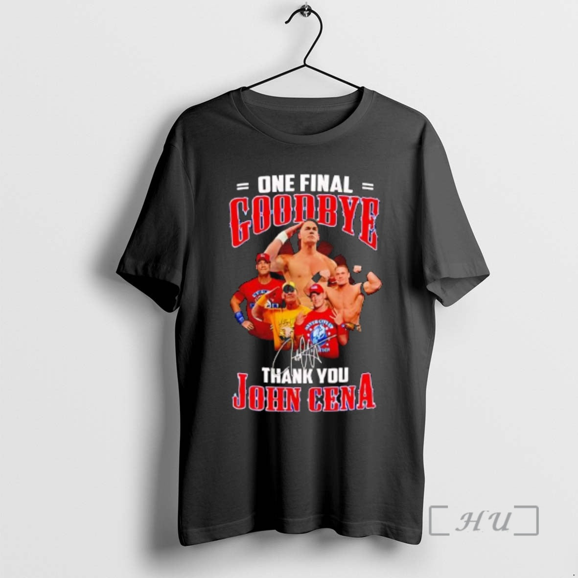 New One Final Goodbye Thank You John Cena Signature T-Shirts, Hoodie, Sweatshirt | PureTeeCo.com