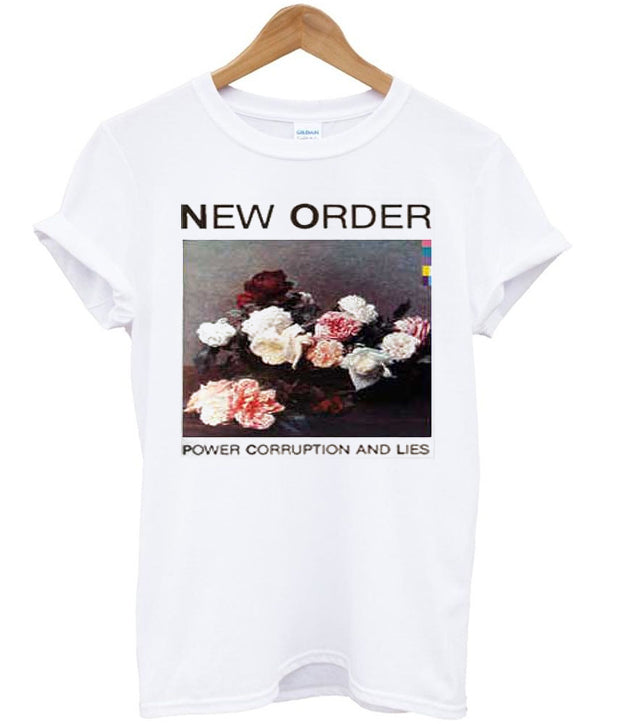 New Order Power Corruption and Lies T-shirt Hoodie, Sweatshirt | PureTeeCo.com