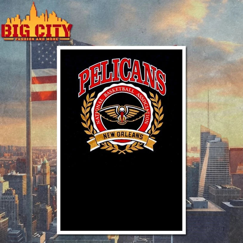 New Orleans Pelicans Crest National basketball association shirt