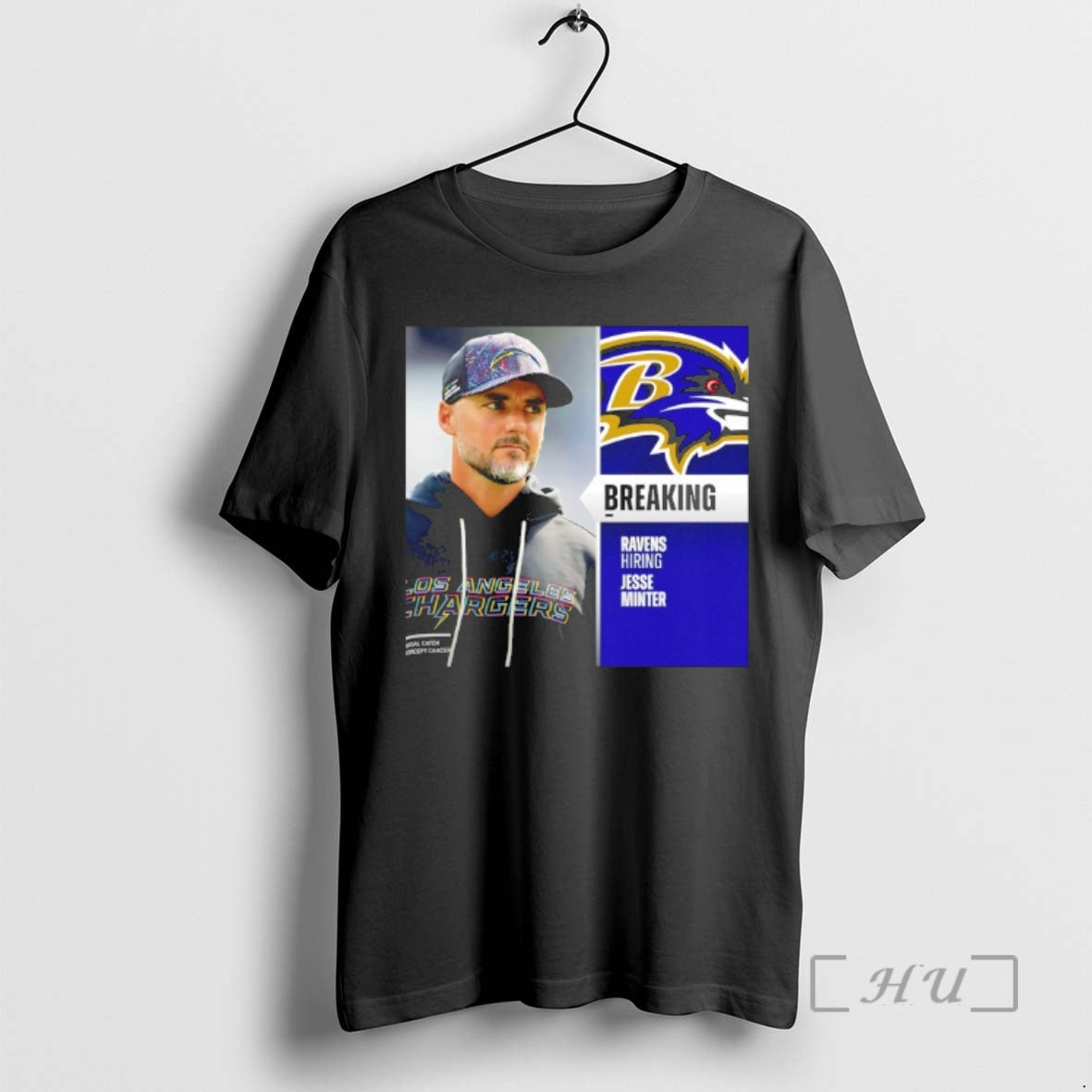 New Ravens Hire Chargers Dc Jesse Minter As Next Head Coach Premium T Shirts Sweater Hoodie, Sweatshirt | PureTeeCo.com