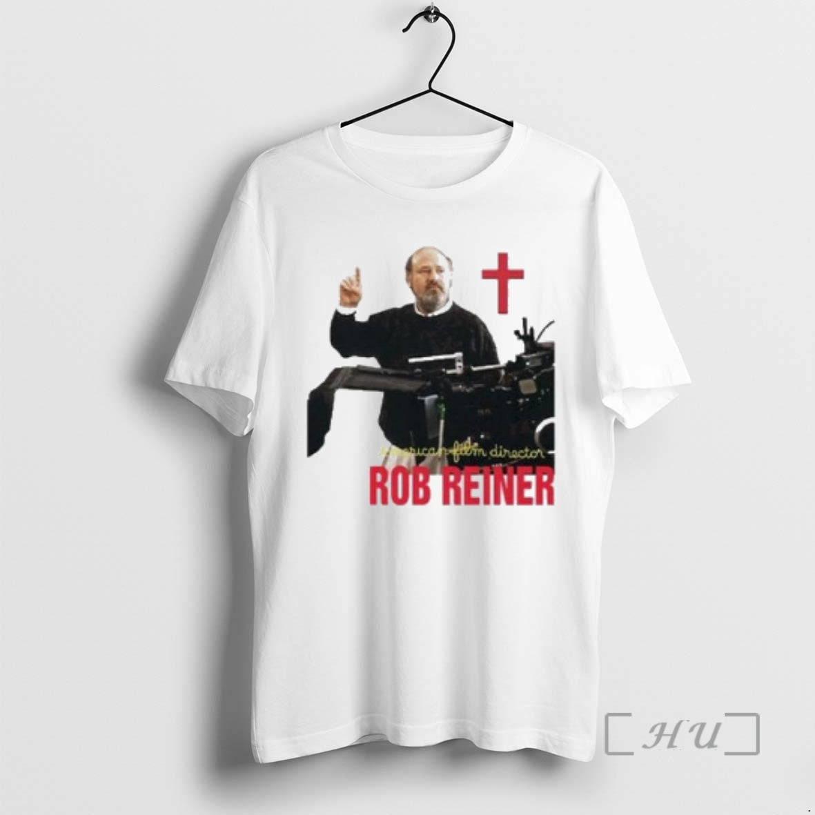 New Rip Rob Reiner American Film Director Circle White T-Shirts, Hoodie, Sweatshirt | PureTeeCo.com
