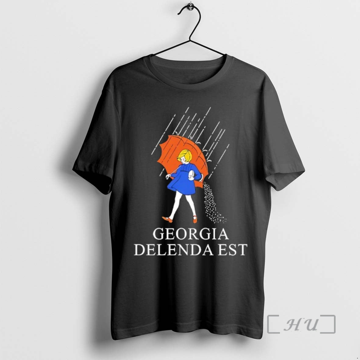 New Salty Girl Georgia Delenda Est T-Shirts, Hoodie, Sweatshirt | PureTeeCo.com