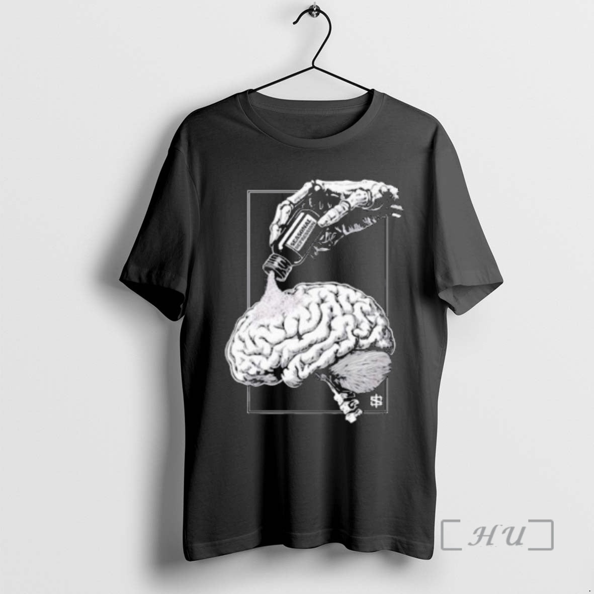 New Seasonal Depression Skeletal Hand Brain T-Shirts, Hoodie, Sweatshirt | PureTeeCo.com