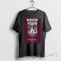 New Silverstein Marathon Music Works Dec 16 2025 Circle Black T-Shirts, Hoodie, Sweatshirt | PureTeeCo.com