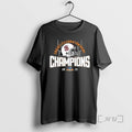 New South Carolina State Bulldogs Football National Champions 2025 Cricket Celebration Bowl Helmet Circle Black T-Shirts,...