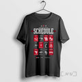 New Texas Tech Red Raiders Football Football Ncaa Schedule Season 2026 Premium T Shirts Sweater Hoodie, Sweatshirt