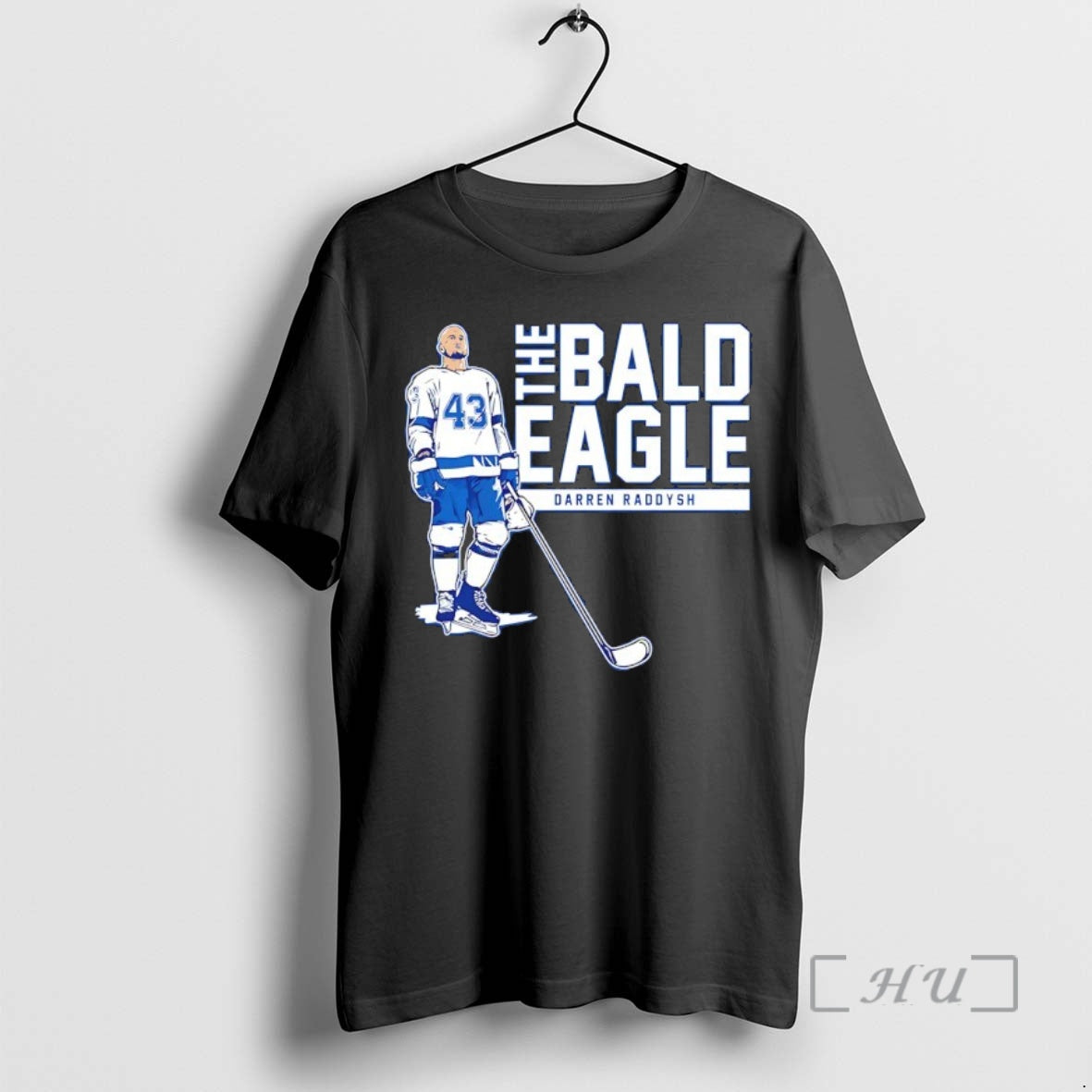 New The Bald Eagle Darren Raddysh Tampa Bay Lightning Hockey T-Shirts, Hoodie, Sweatshirt | PureTeeCo.com