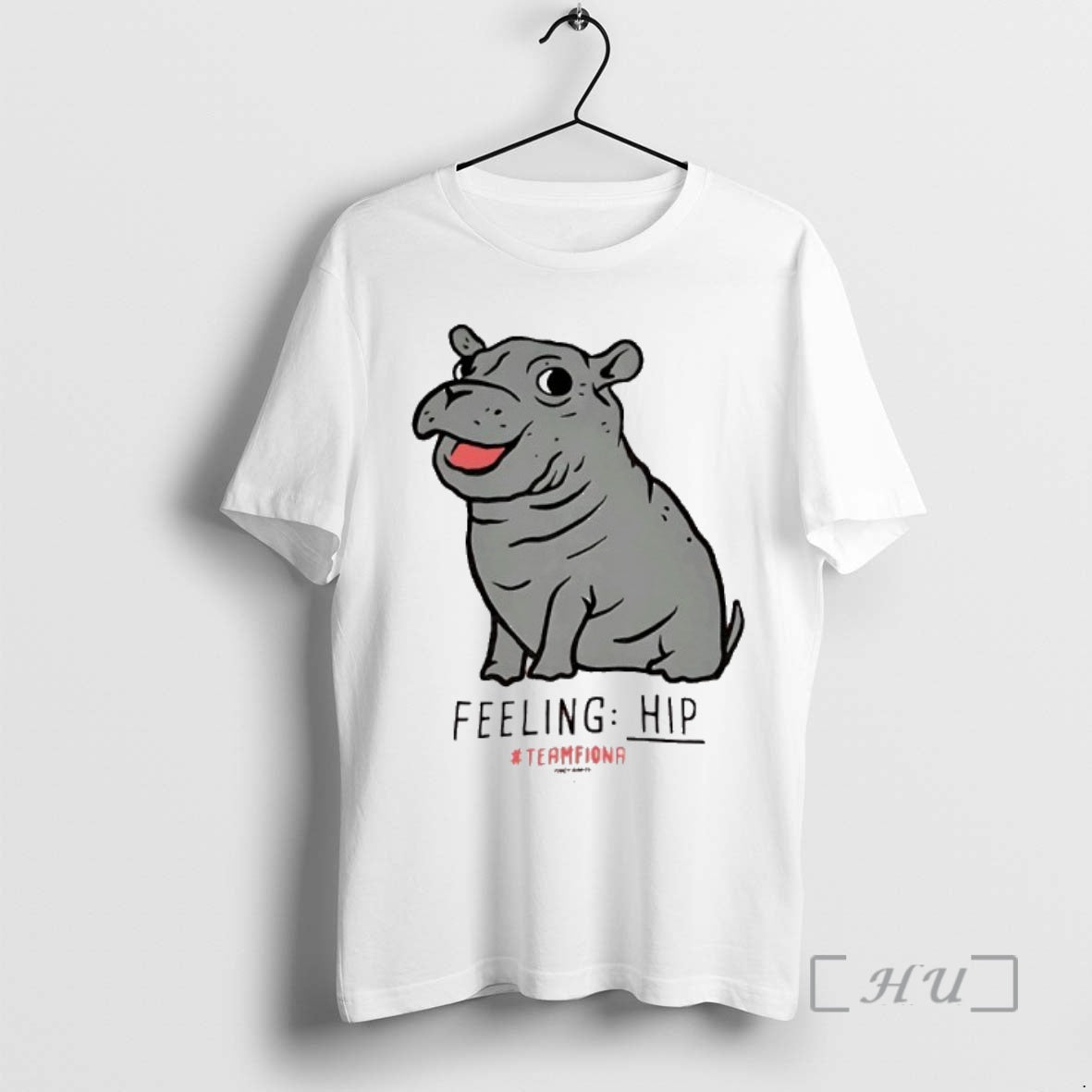New The Fiona The Hippo Feeling Hip T-Shirts, Hoodie, Sweatshirt | PureTeeCo.com