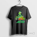 New The Grinch And Max New York Jets Christmas Helmet Items Premium T Shirts Sweater Hoodie, Sweatshirt | PureTeeCo.com