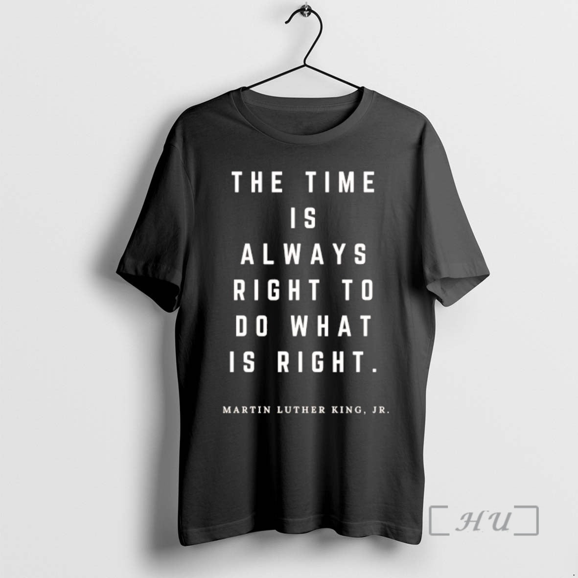 New The Time Is Always Right To Do What Is Right Martin Luther King Jr T-Shirts, Hoodie, Sweatshirt | PureTeeCo.com
