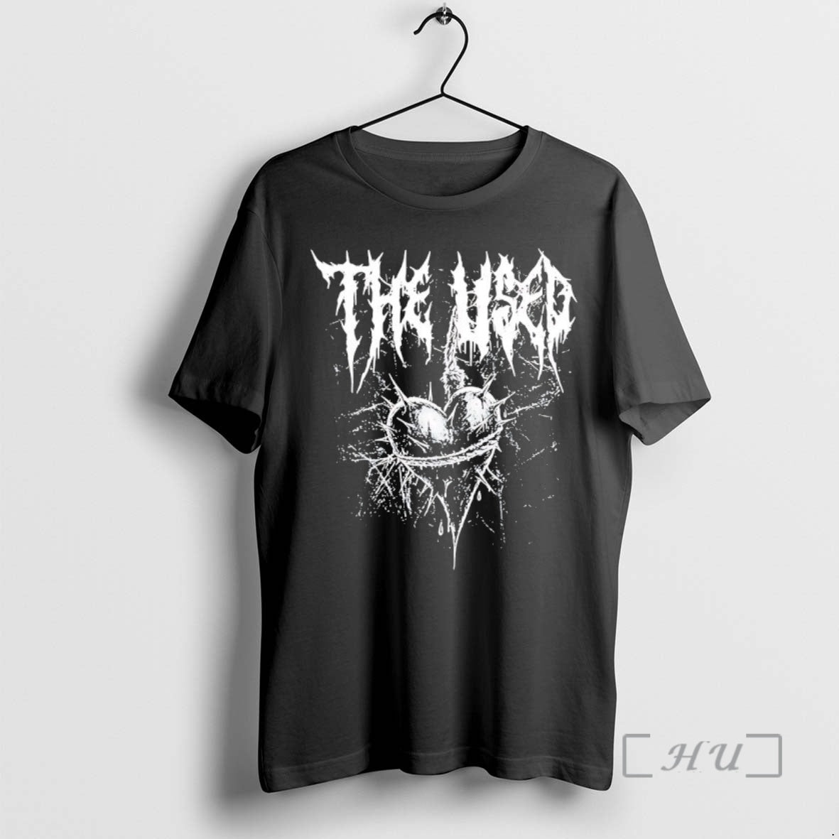 New The Used Spiked Heart T-Shirts, Hoodie, Sweatshirt | PureTeeCo.com