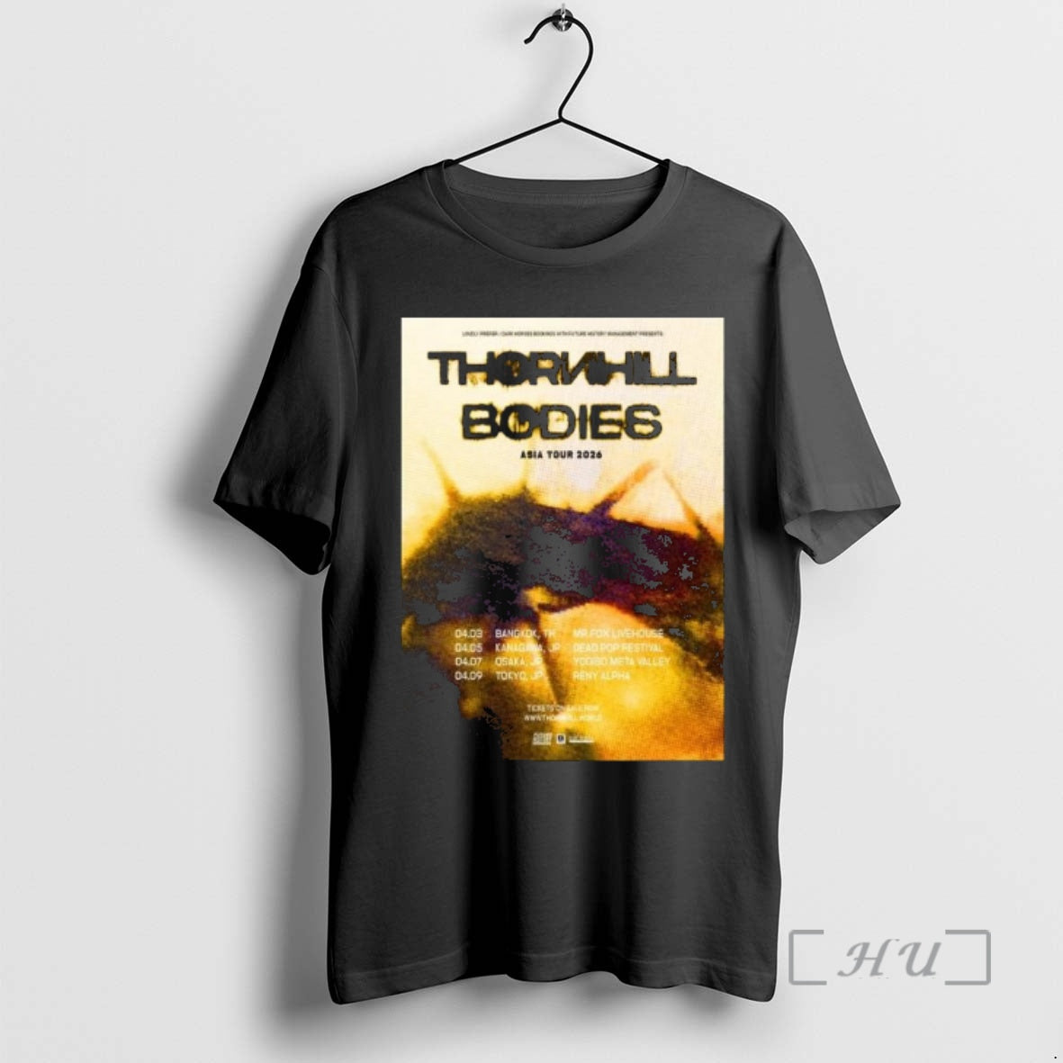 New Thornhill Bodies Asia Tour 2026 T-Shirts, Hoodie, Sweatshirt | PureTeeCo.com