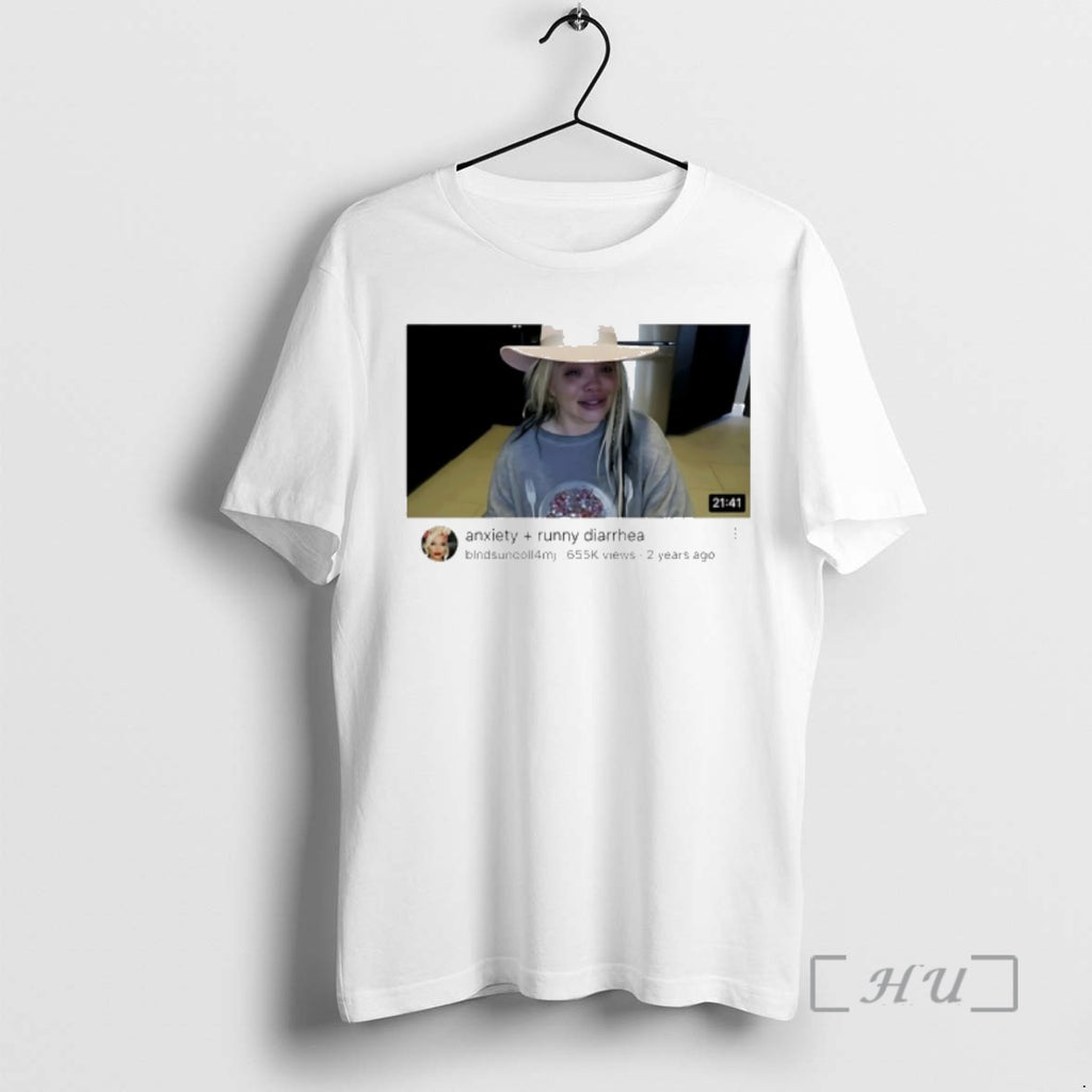 New Trisha Anxiety Runny Diarrhea T-Shirts, Hoodie, Sweatshirt | PureTeeCo.com