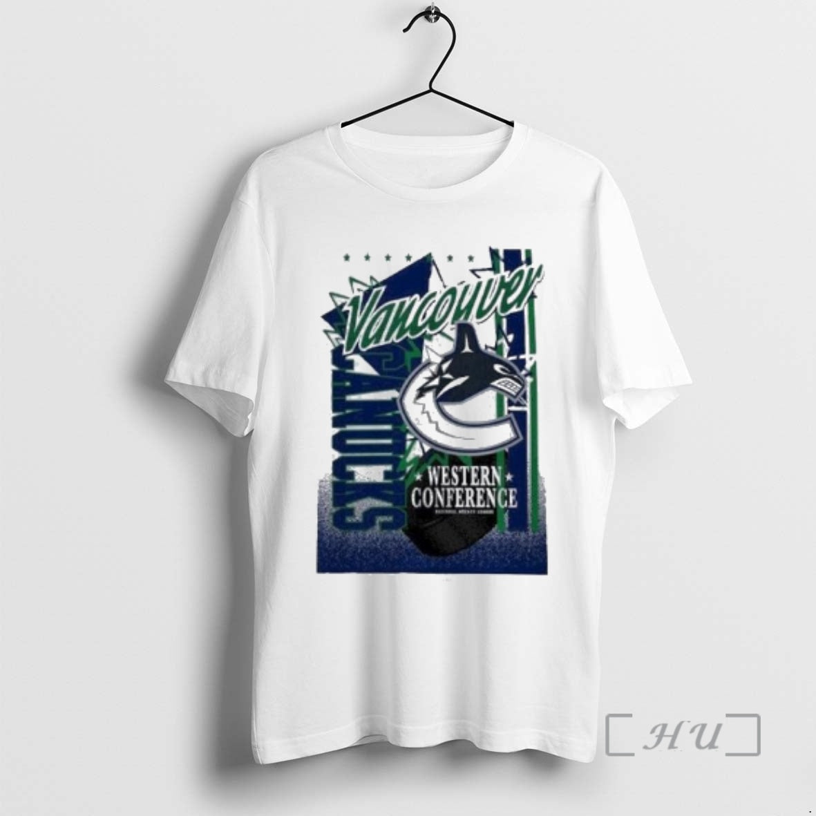 New Vancouver Canucks Western Conference Nhl Logo Circle White T-Shirts, Hoodie, Sweatshirt | PureTeeCo.com