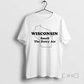 New Wisconsin Smell The Dairy Air T-Shirts, Hoodie, Sweatshirt | PureTeeCo.com