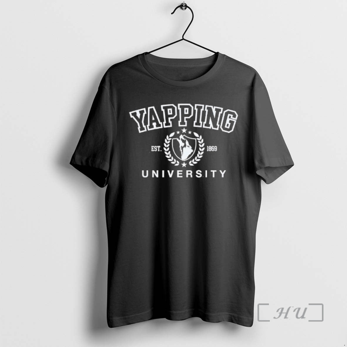 New Yapping University Est 1869 Logo T-Shirts, Hoodie, Sweatshirt | PureTeeCo.com