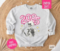New Years Sweatshirt, NYE 2025 Sweater, Happy New Year Crewneck T-Shirts, Hoodie | PureTeeCo.com