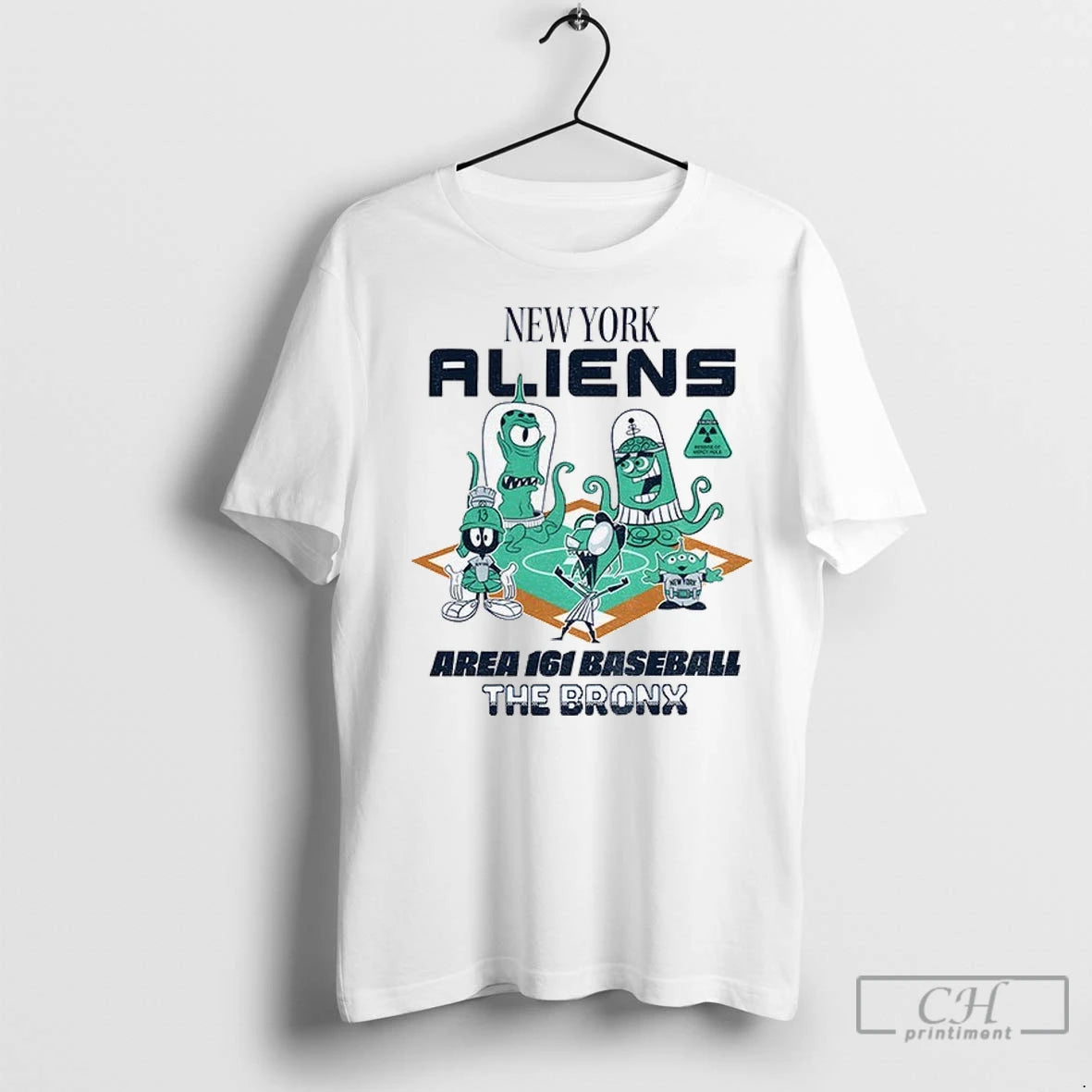 New York Aliens Area 161 Baseball The Bronx New York Yankees T Shirts