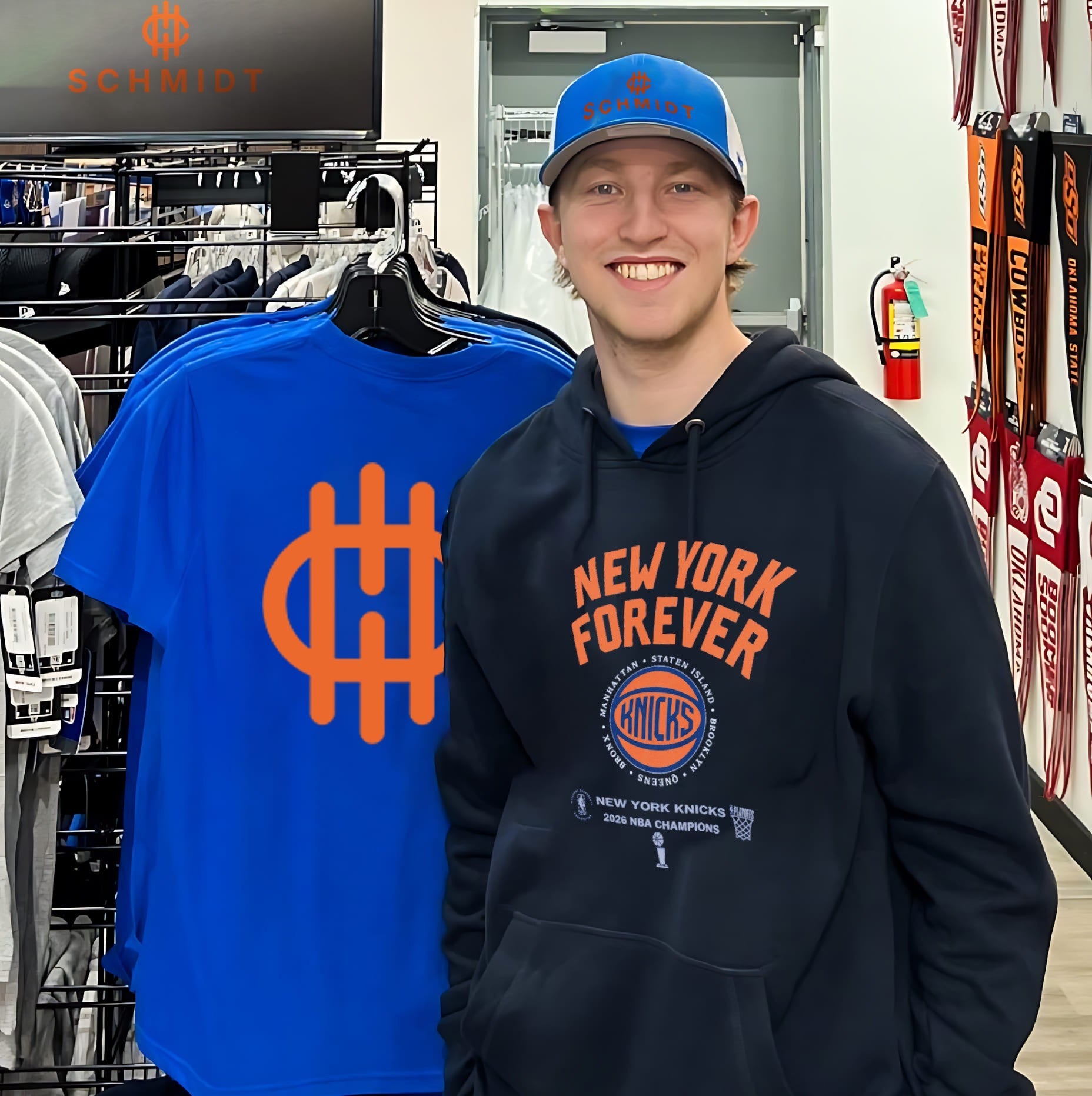 New York Forever Knicks 2026 Five Boroughs Champions shirt