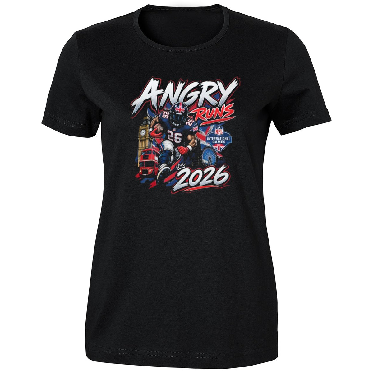 New York Giants Angry Runs 2026 Shirt