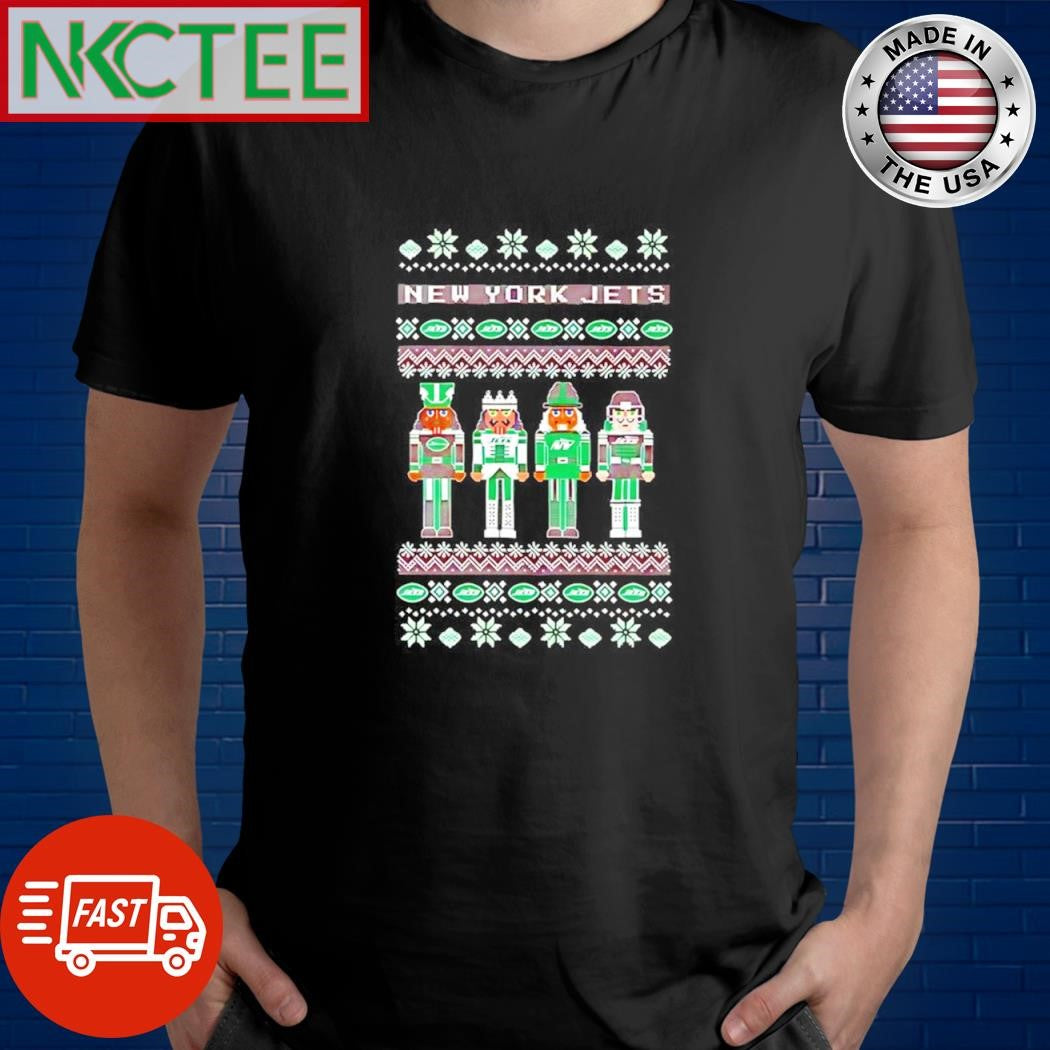 New York Jets Holiday Nutcracker winter Ugly Christmas shirt