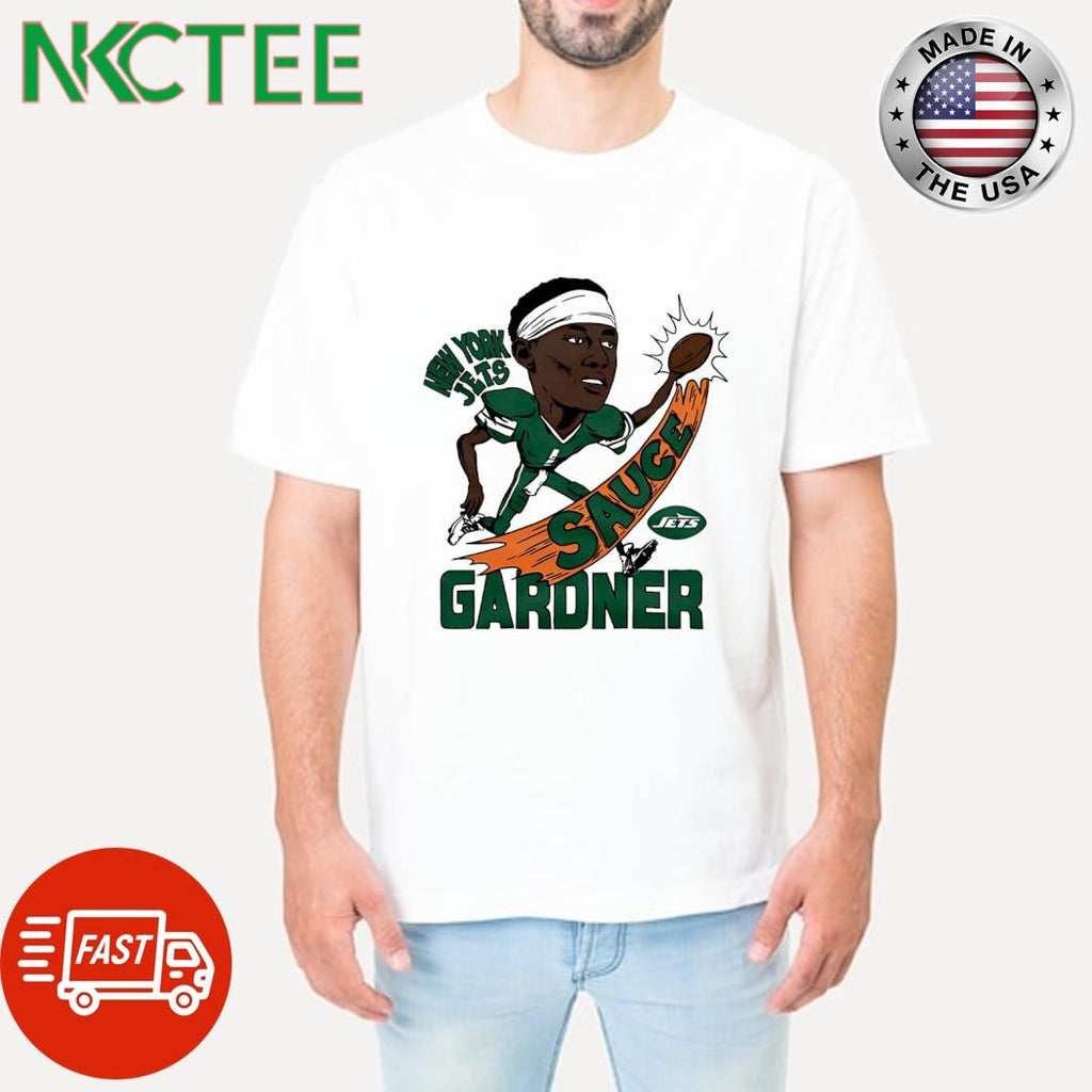 New York Jets Sauce Gardner caricature shirt