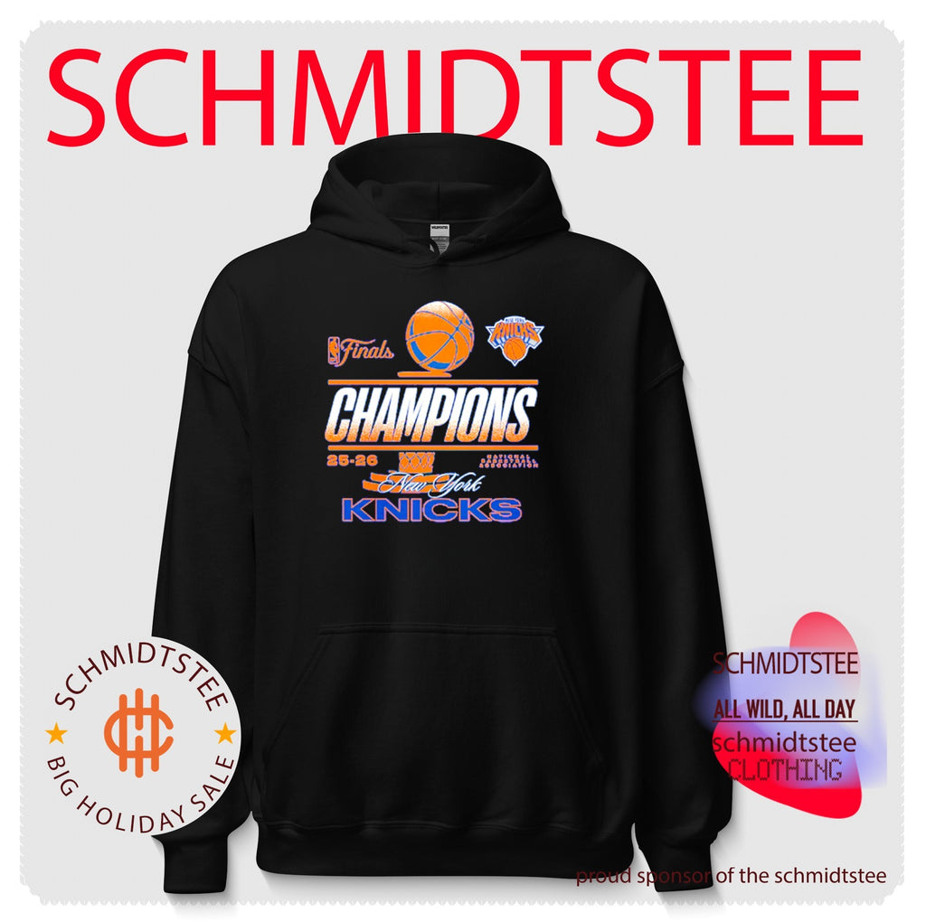 New York Knicks 2025-2026 NBA Finals Champions Trophy shirt