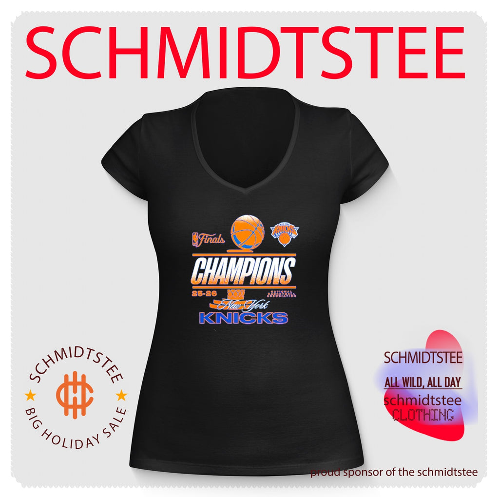 New York Knicks 2025-2026 NBA Finals Champions Trophy shirt