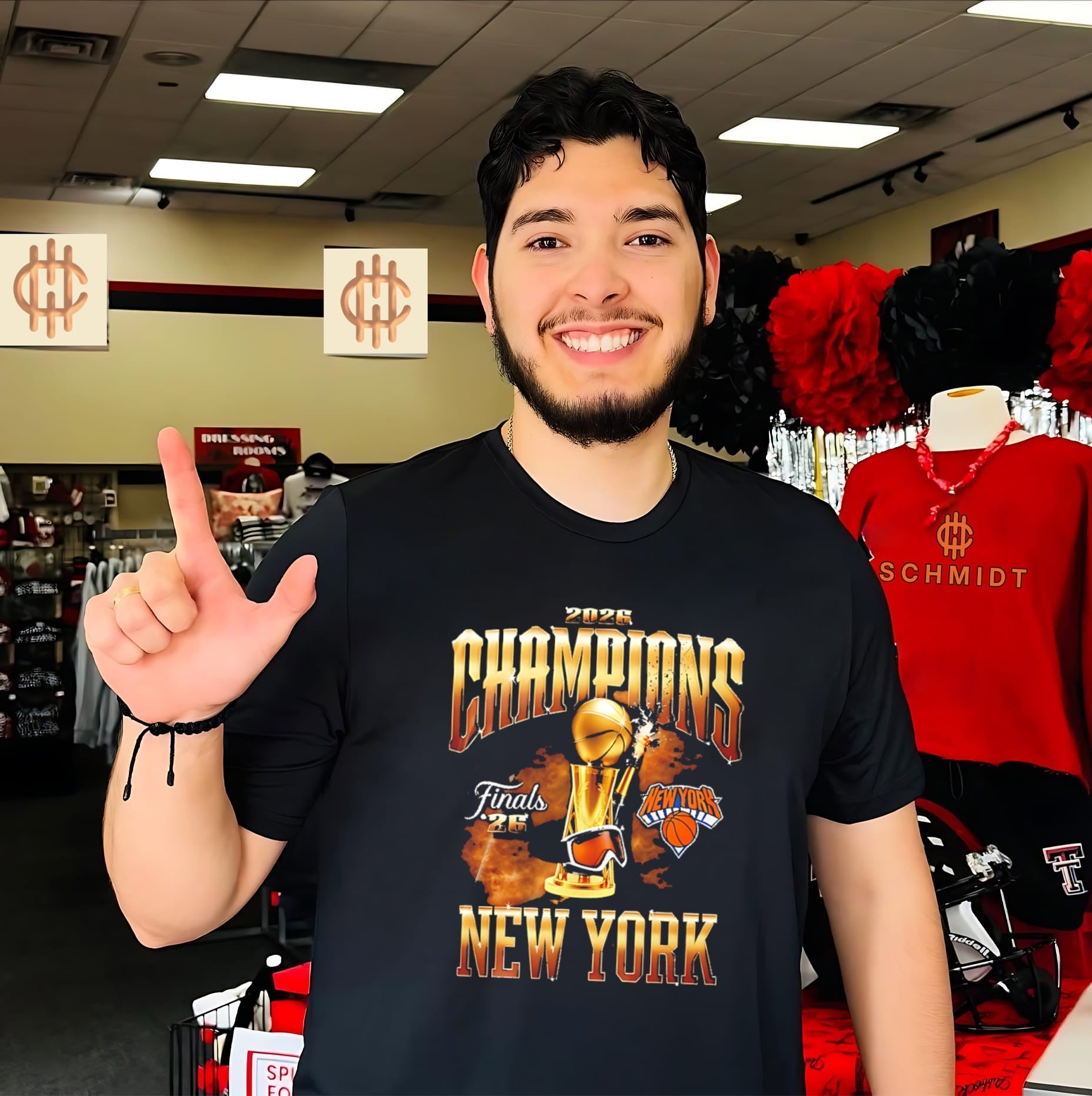 New York Knicks 2026 Champions NBA Finals trophy shirt