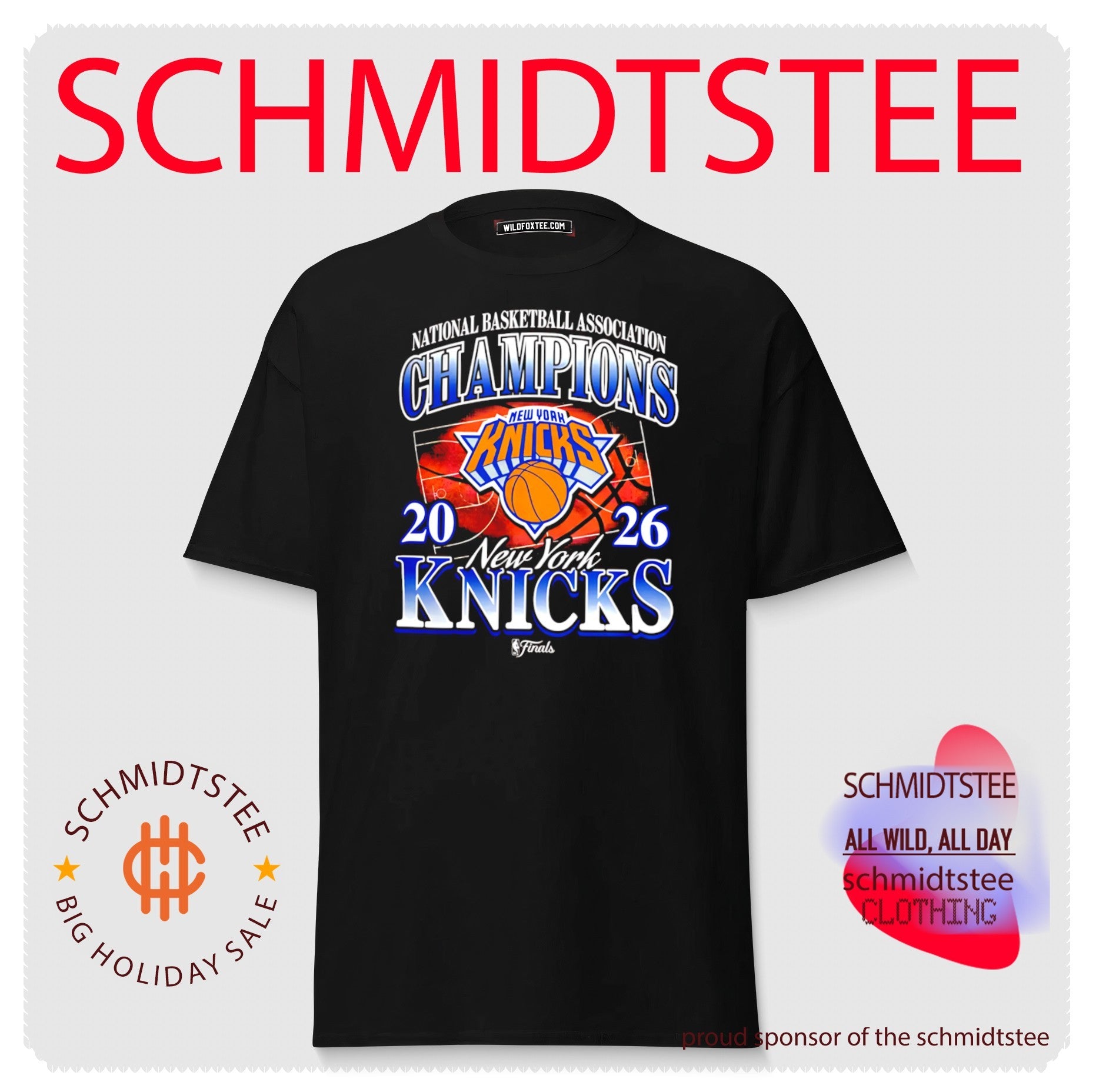 New York Knicks 2026 NBA Champions Finals Celebration shirt