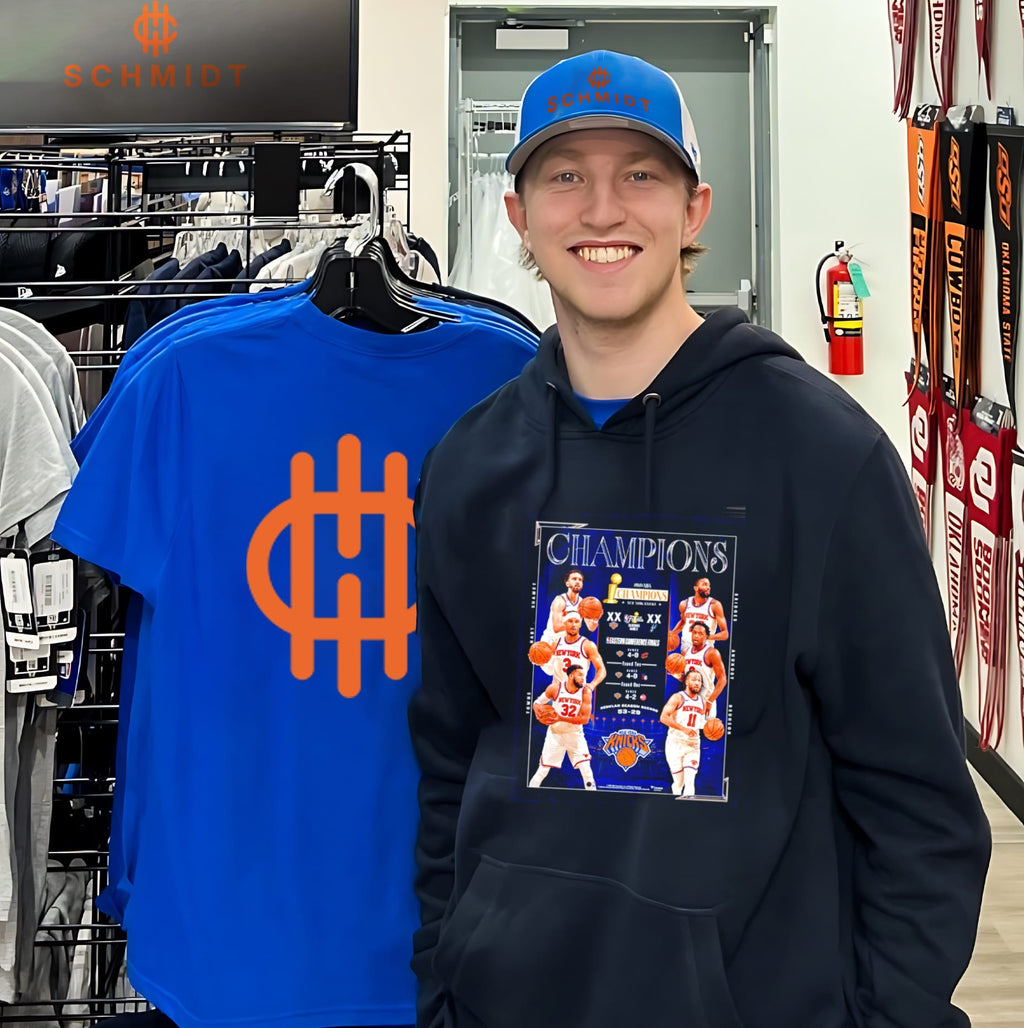 New York Knicks 2026 NBA Finals Champions Framed player shirt
