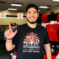 New York Knicks 2026 NBA Finals Champions skyline graphic shirt