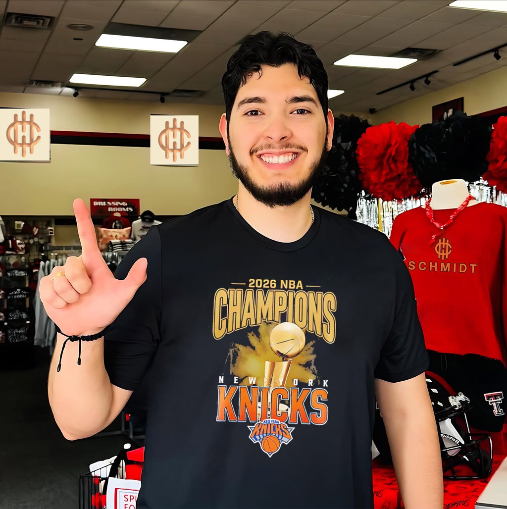 New York Knicks 2026 NBA World Champions trophy illustration shirt