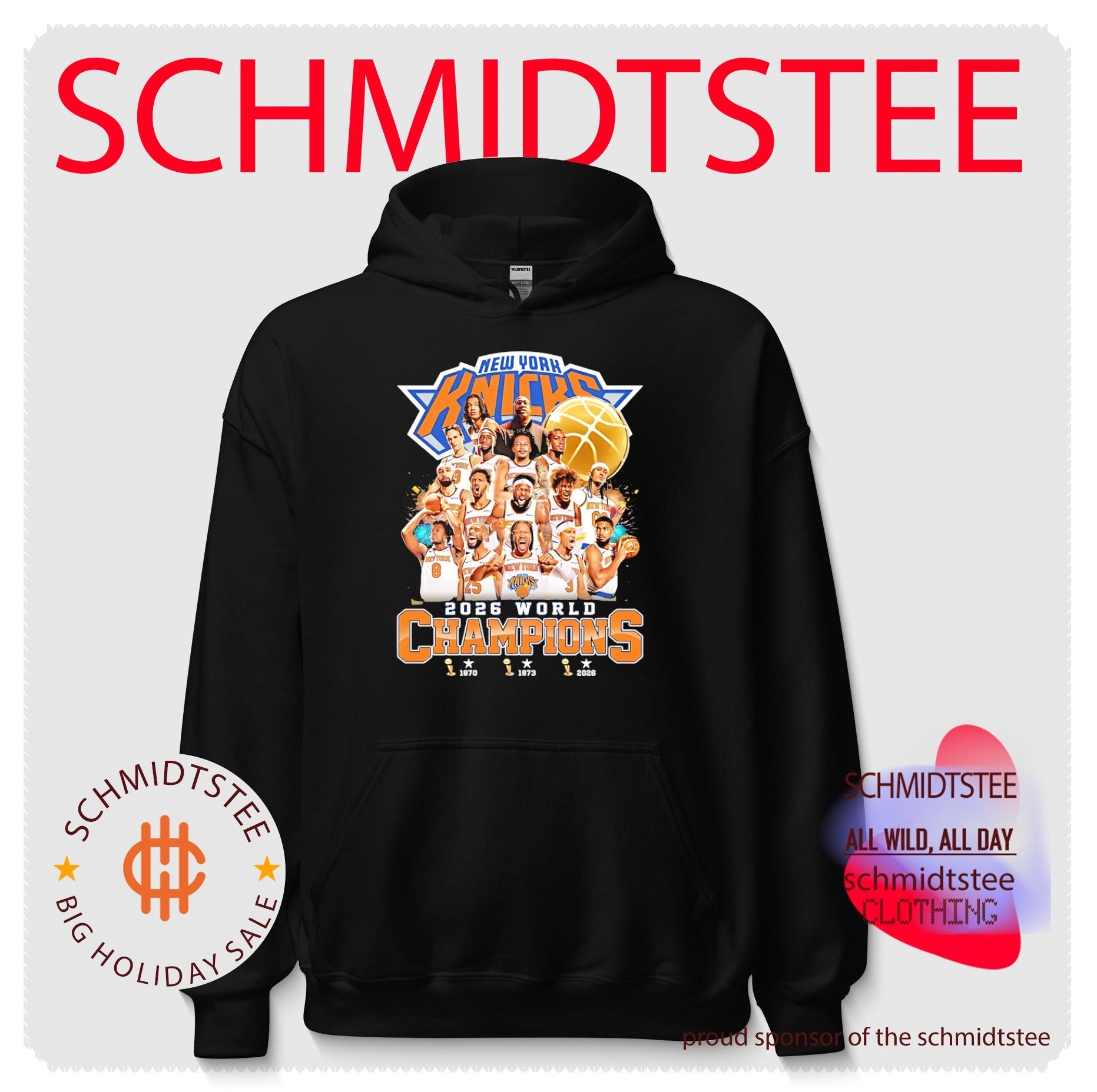 New York Knicks 2026 World Champions three times shirt