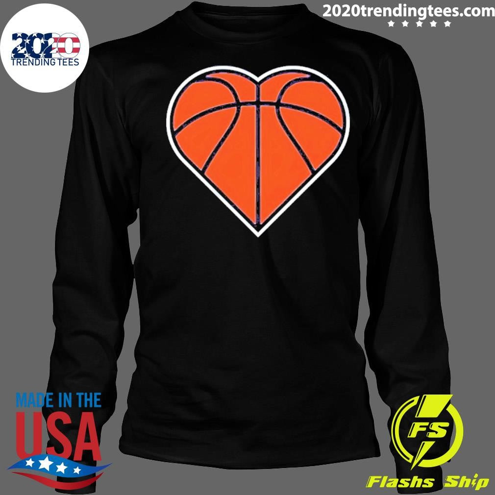 New York Knicks Basketball Heart Shirt