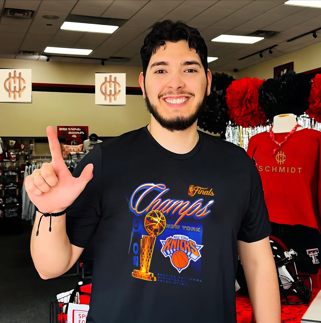 New York Knicks Champs 2026 Trophy classic shirt
