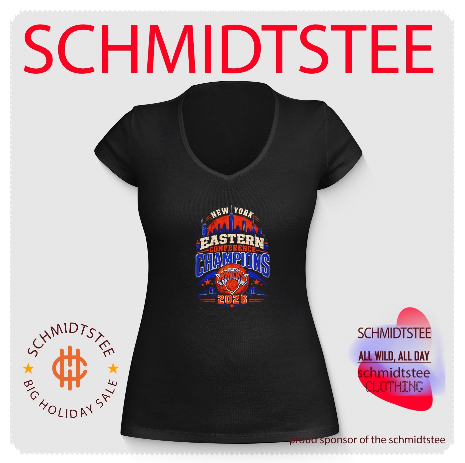 New York Knicks Eastern Conference Champions 2026 skyline shirt