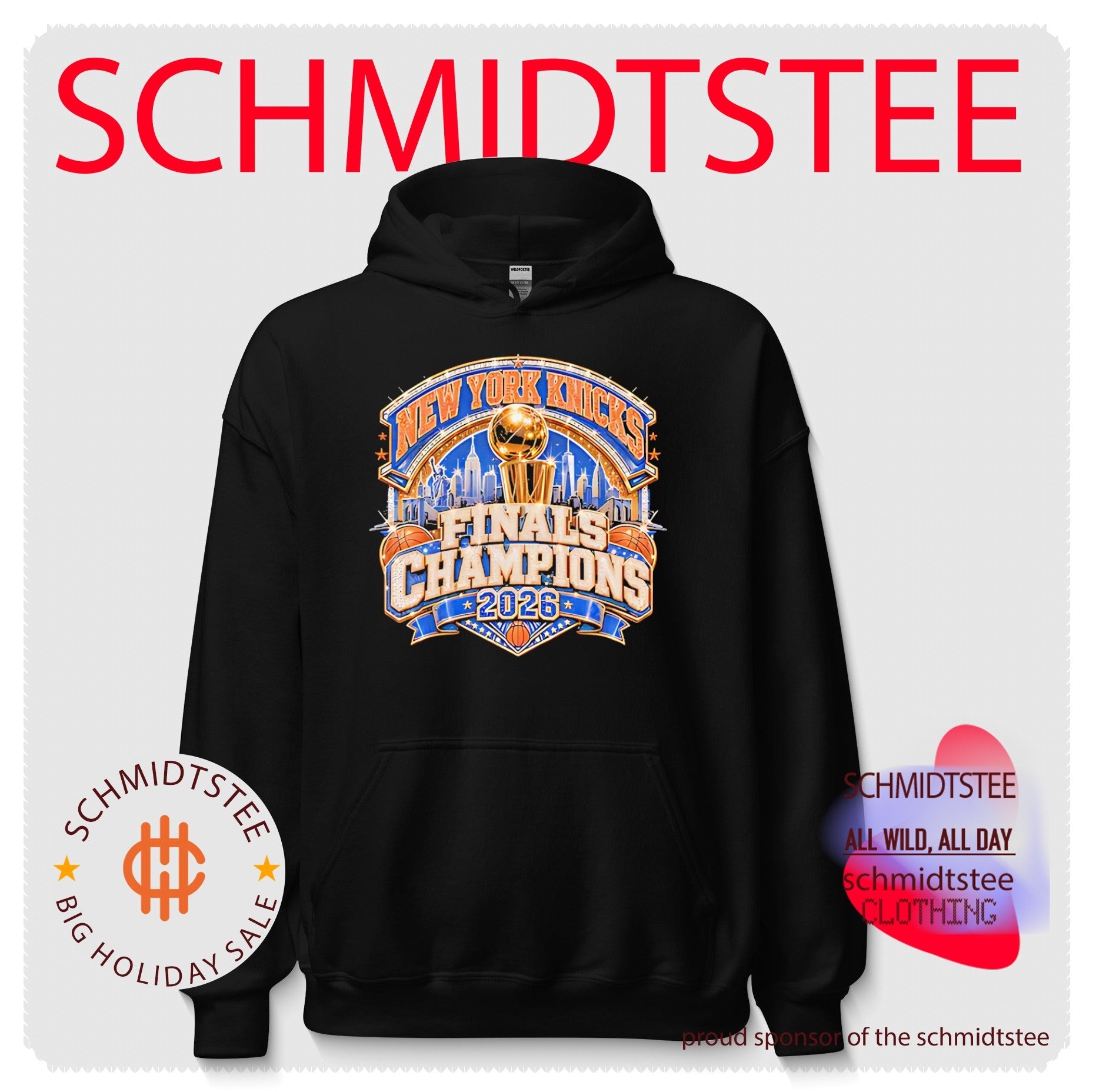 New York Knicks Finals Champions 2026 trophy shirt