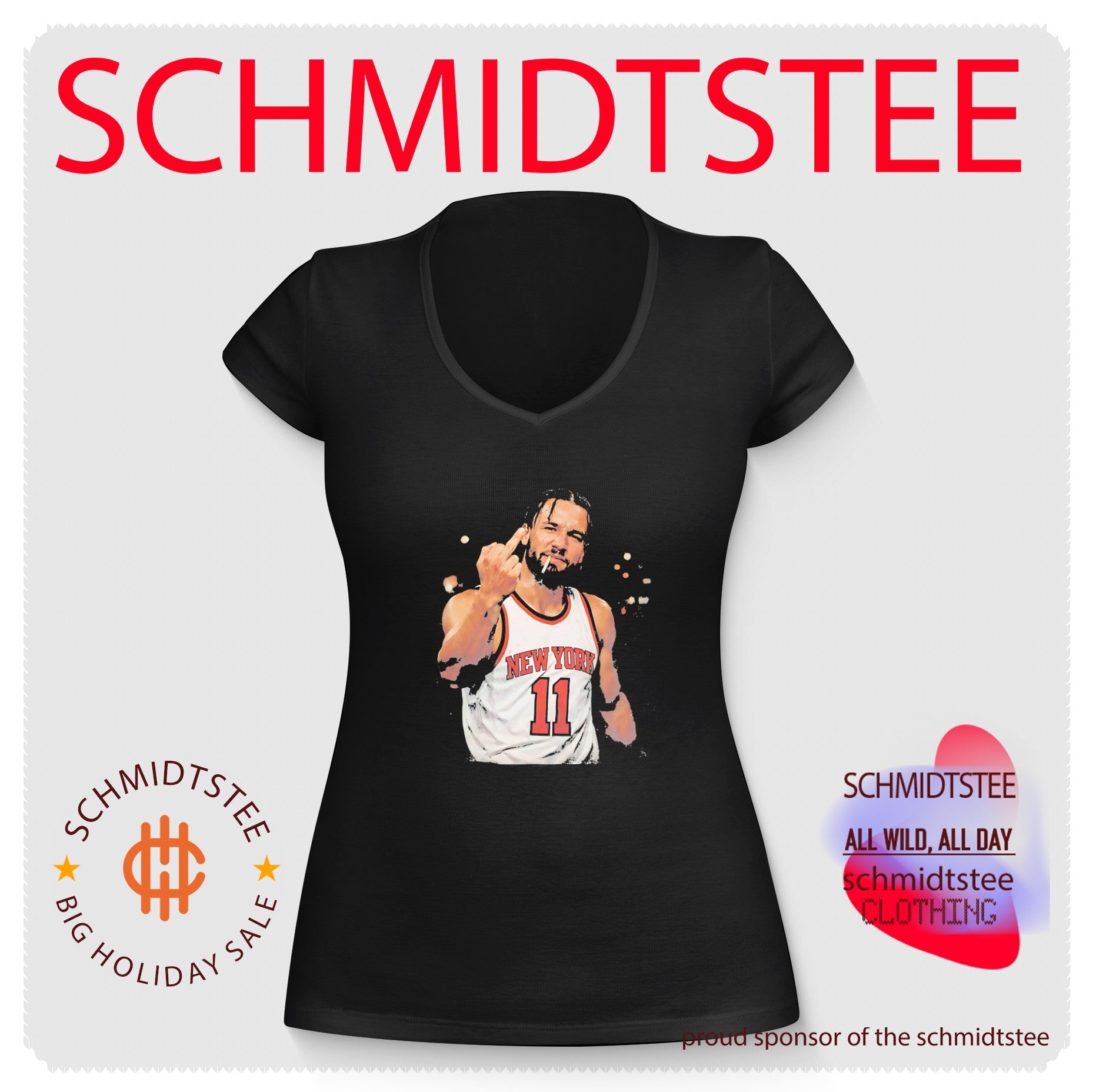 New York Knicks Jalen Brunson middle finger smoking vintage shirt