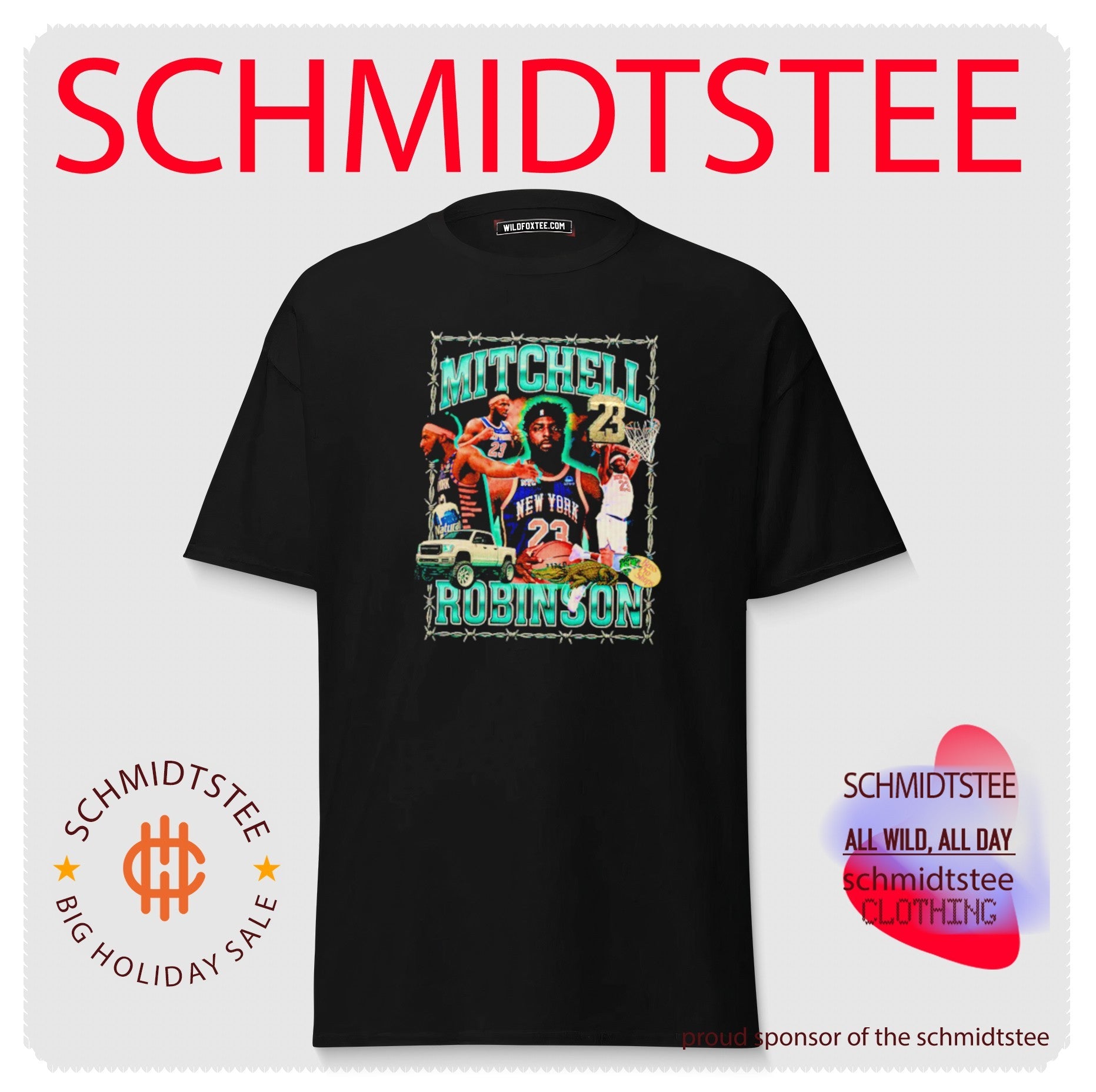 New York Knicks Mitchel Robinson vintage shirt