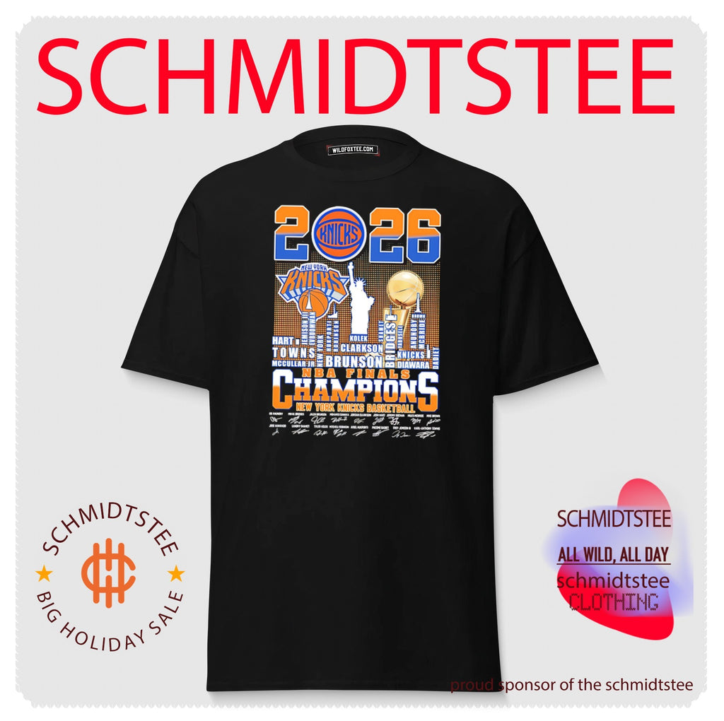 New York Knicks NBA Finals Champions New York Knicks basketball skyline shirt