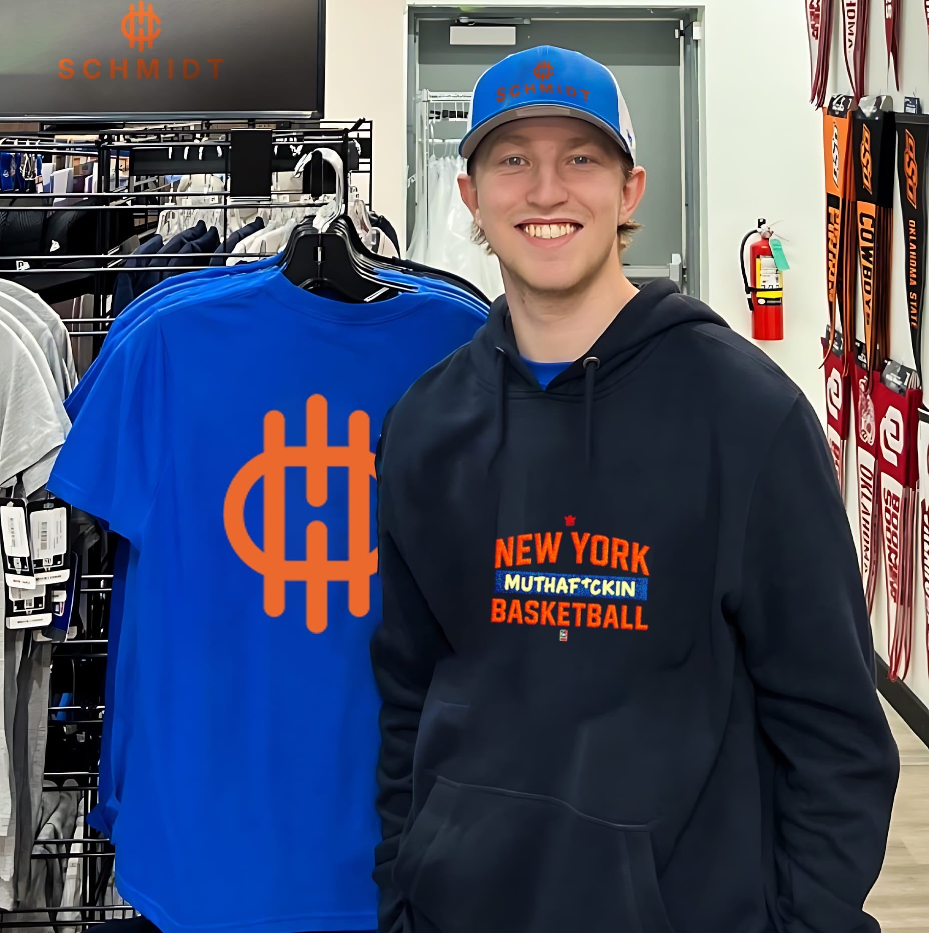 New York Knicks New York muthafuckin basketball shirt