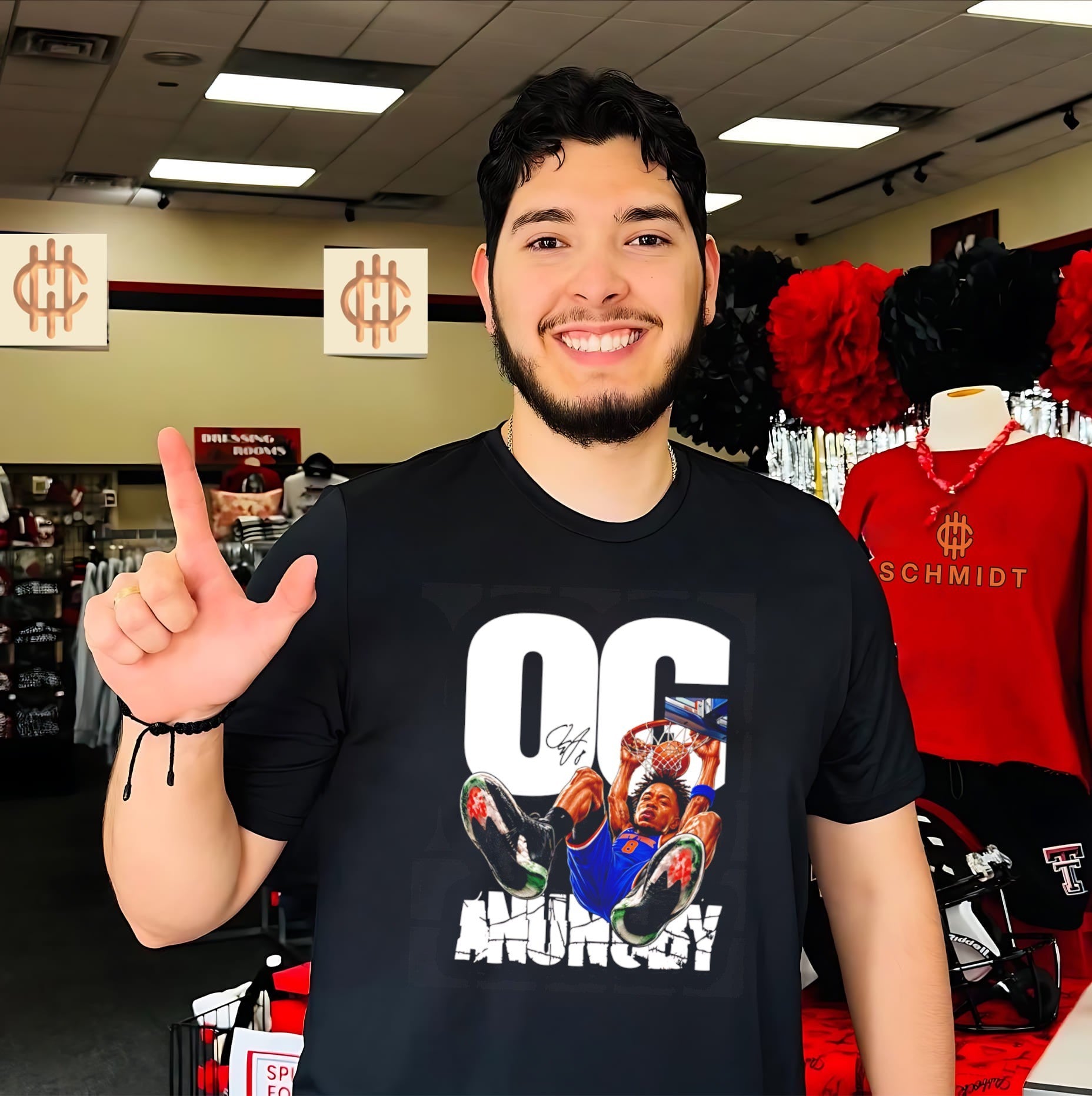New York Knicks OG Anunoby illustration shirt