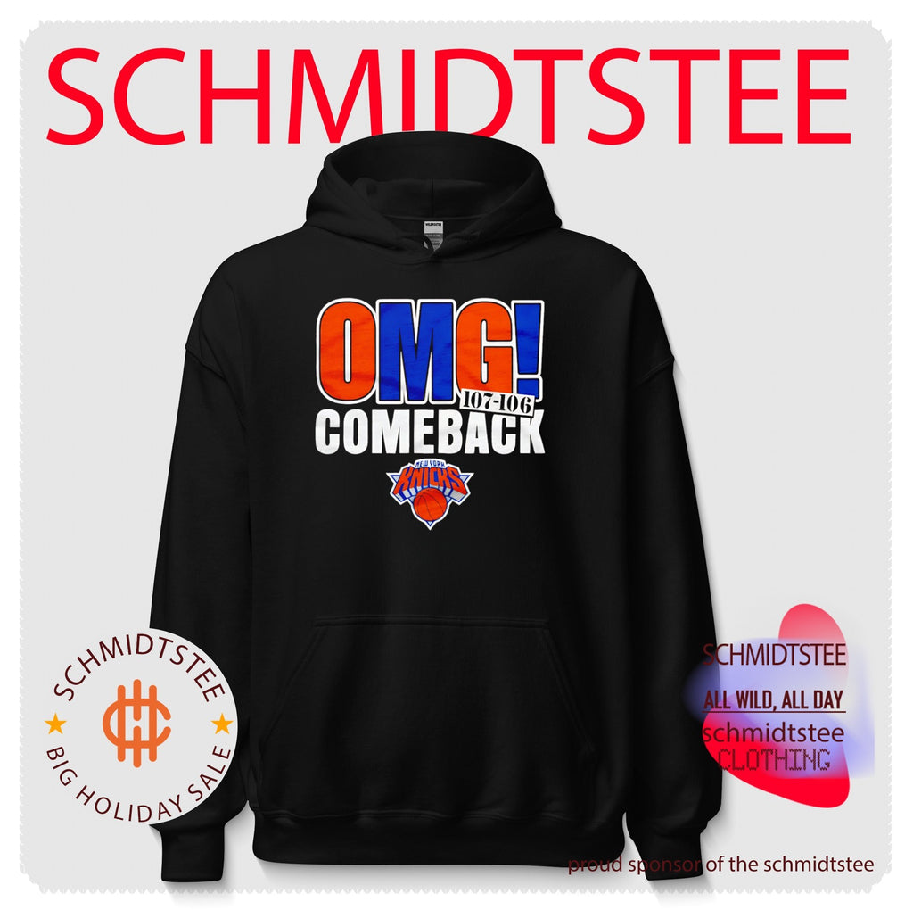 New York Knicks OMG Comeback 107 106 shirt