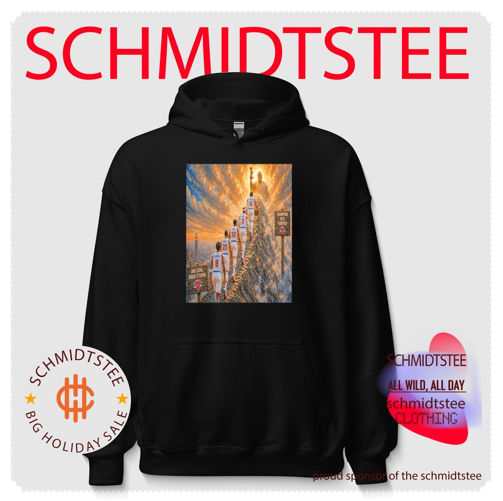 New York Knicks climbing a mountain illustraion shirt